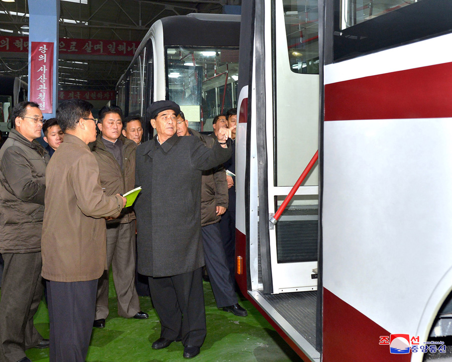 Pyongyang — New trolleybuses; Pyongyang — Trolleybus Factory