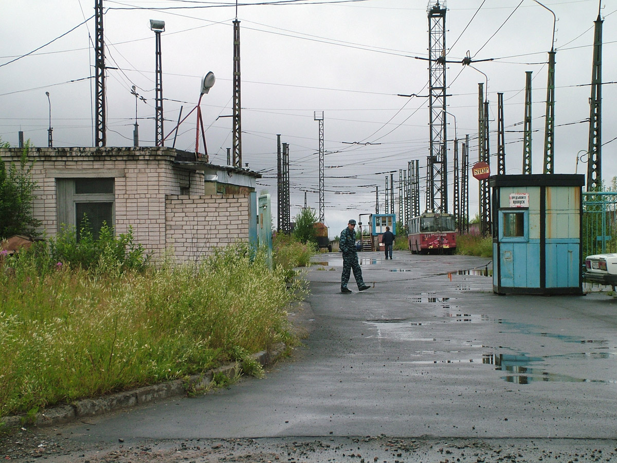 Petrozavodsk — Trolleybus depot №2; Petrozavodsk — Trolleybus Lines and Infrastructure