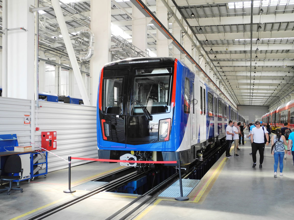 Фаніполь — День открытых дверей на заводе "Штадлер Минск" — 08.06.2019; Мінськ — Метрополитен — Подвижной состав