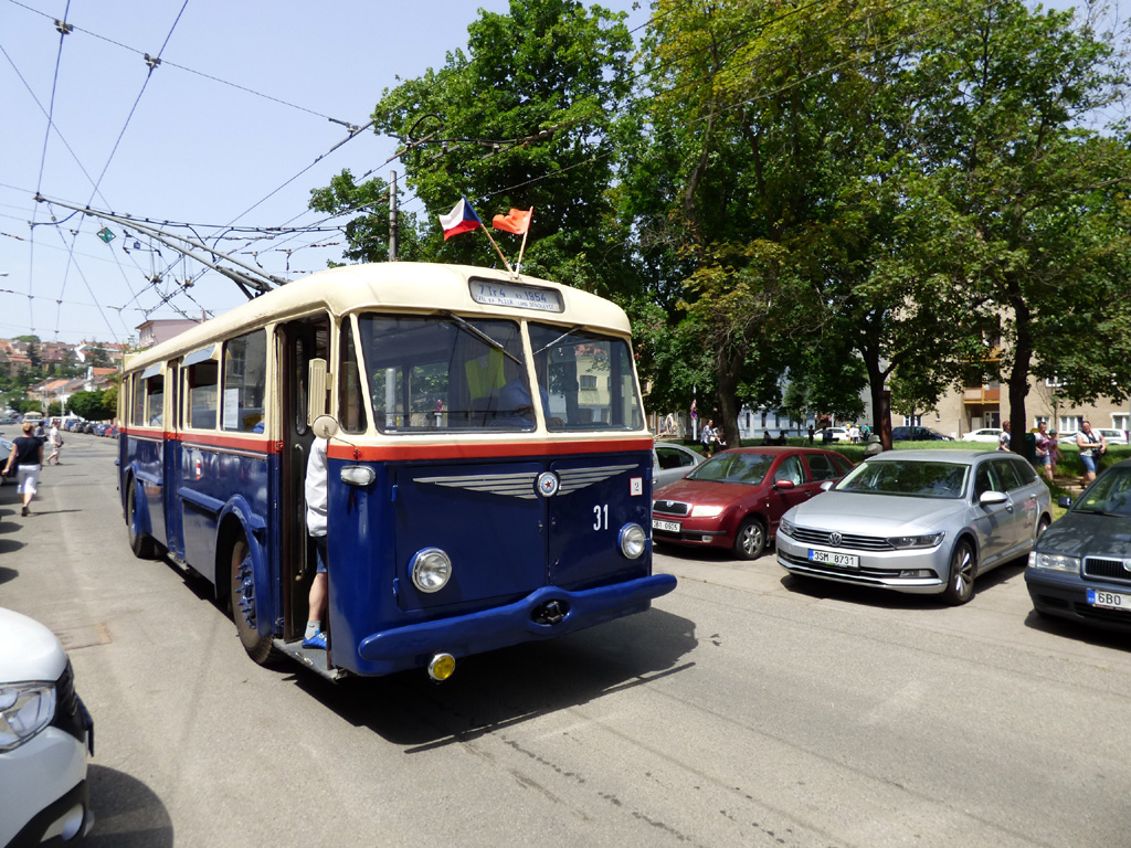 Brno, Škoda 7Tr4 № 31; Brno — Dopravní nostalgie 2019