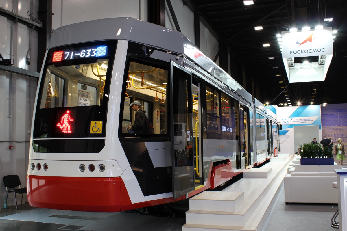Saint-Petersburg, 71-633 № б/н; Saint-Petersburg — New Tramcars; Saint-Petersburg — SmartTRANSPORT 2019