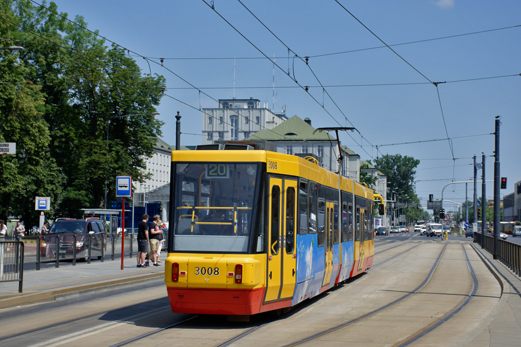 Варшава, Konstal 116Na/1 № 3008