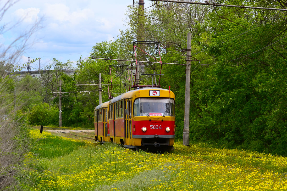 Volgograd, Tatra T3SU № 5824