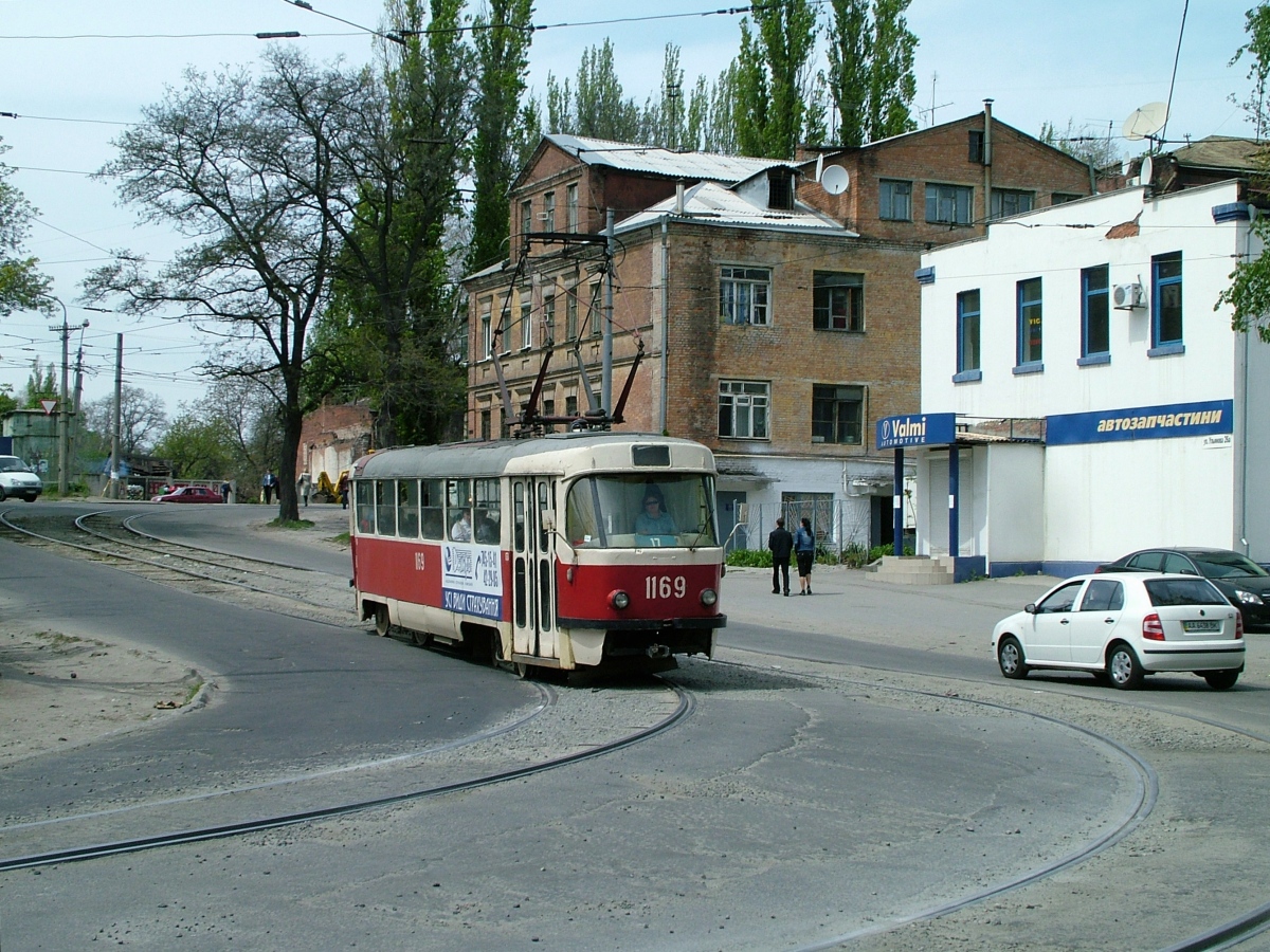 დნიპრო, Tatra T3SU (2-door) № 1169