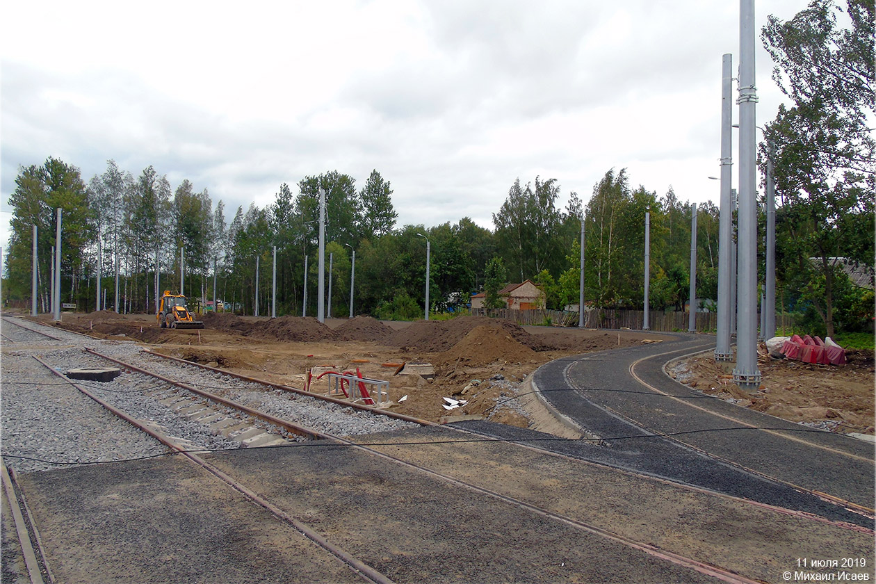 Szentpétervár — Terminal stations; Szentpétervár — Track repairs