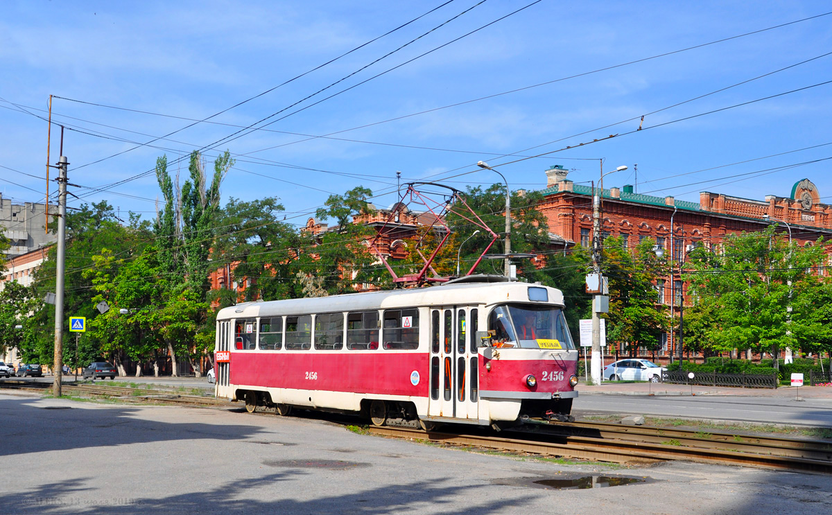 Volgograd, Tatra T3SU (2-door) nr. 2456