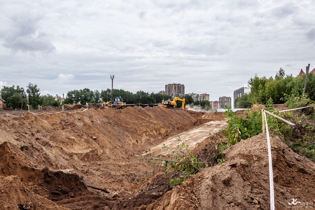 Kazan — Construction of tram line "SunCity — Boriskovo"