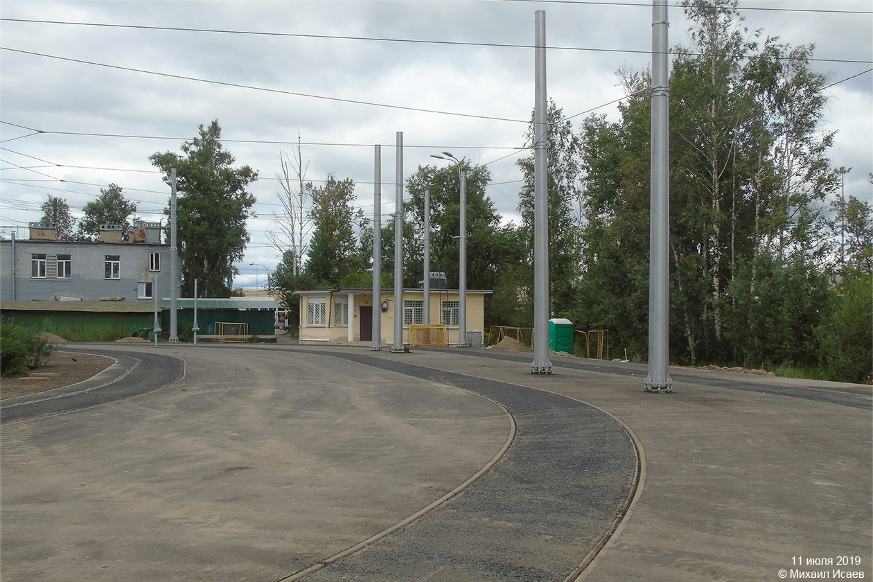 Saint-Petersburg — Terminal stations; Saint-Petersburg — Track repairs