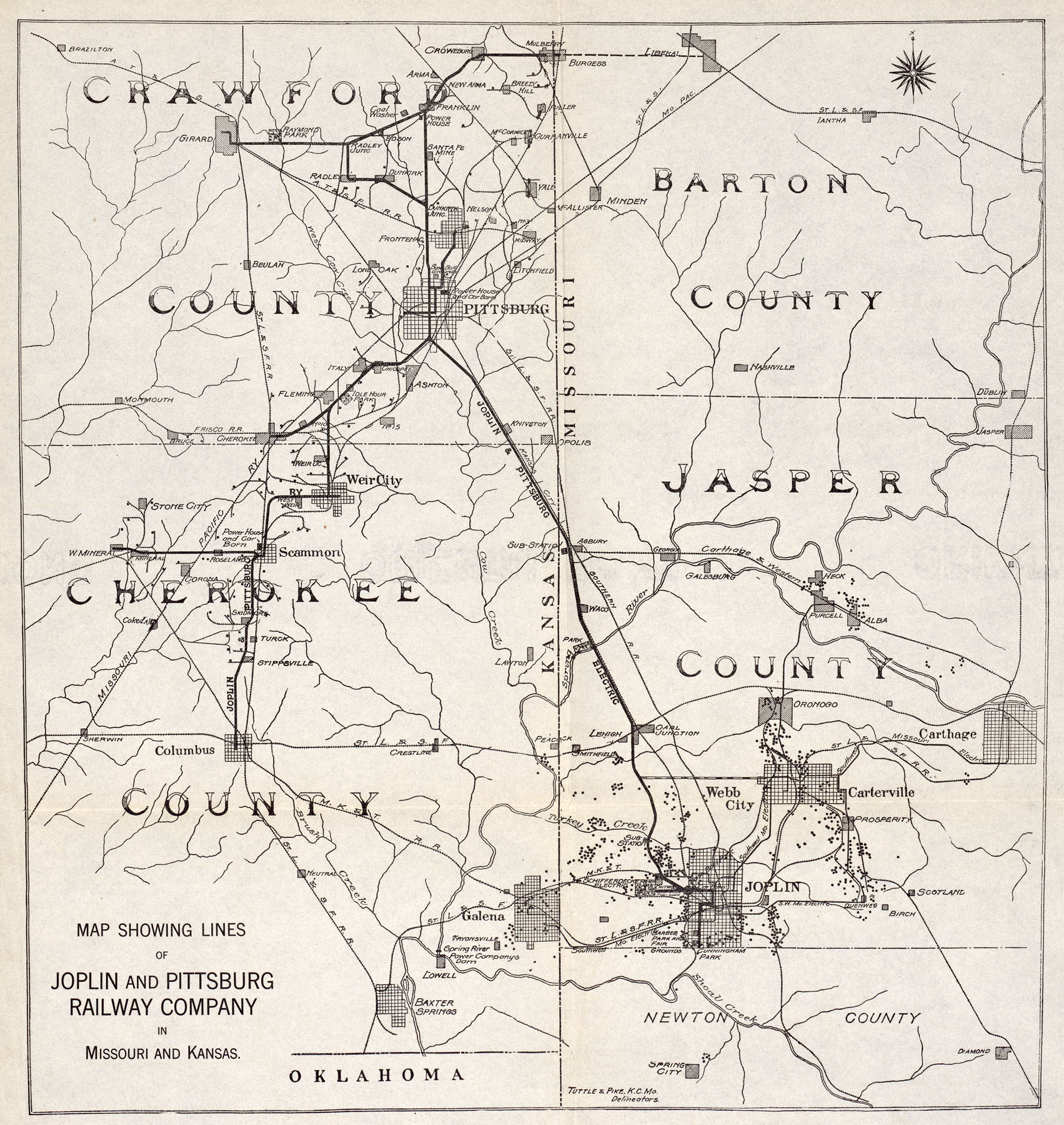 Pittsburg — Maps; Joplin — Maps and Plans