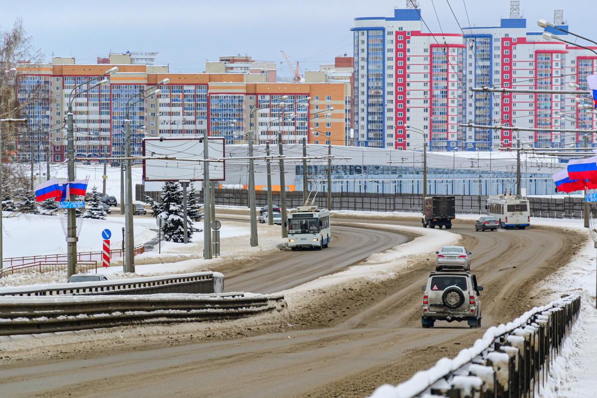 Saransk — Trolleybus Lines — near Mordovia Arena