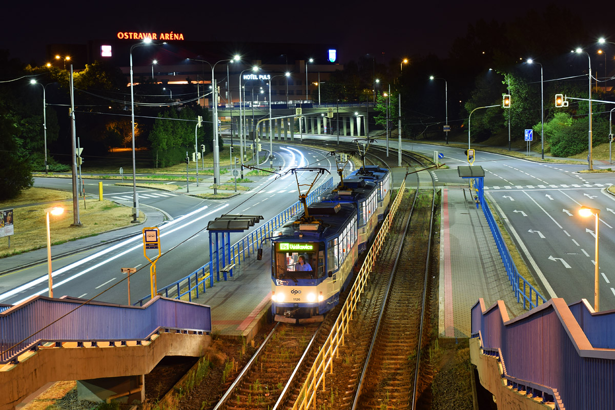 Острава, Tatra T6A5 № 1126; Острава — Colours of Ostrava 2019 — тройники.