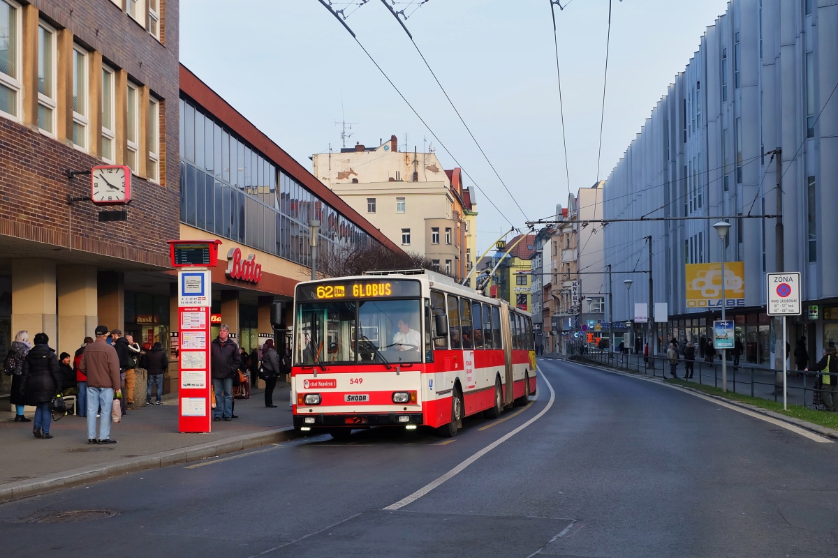Ústí nad Labem, Škoda 15Tr08/6 Nr. 549
