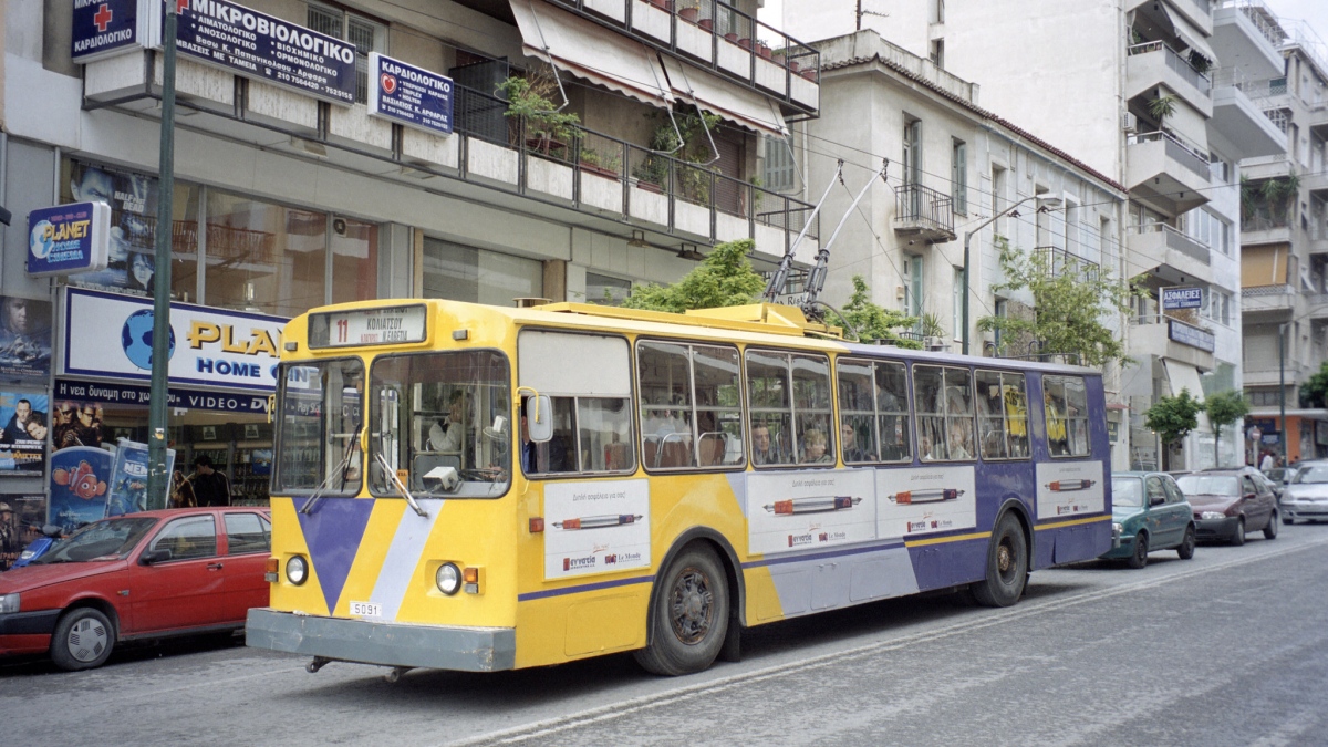 Афины, ЗиУ-682В1УГ № 5091