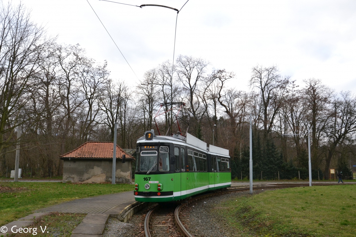 Гальберштадт, Esslingen GT4 № 167; Гальберштадт — Линия на Klus