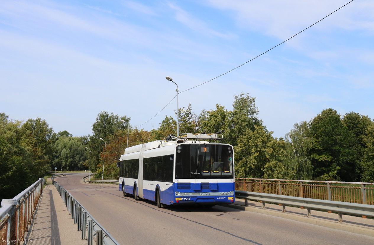 Riga, Škoda 27Tr Solaris III № 17507