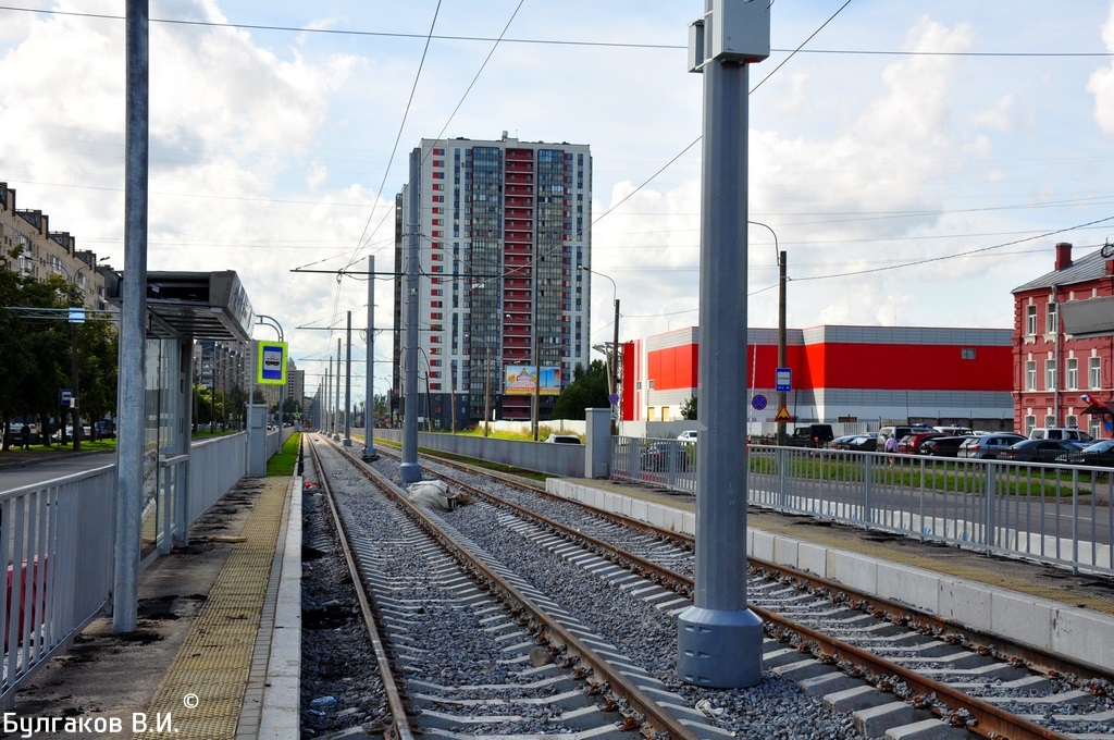 Saint-Petersburg — Track repairs