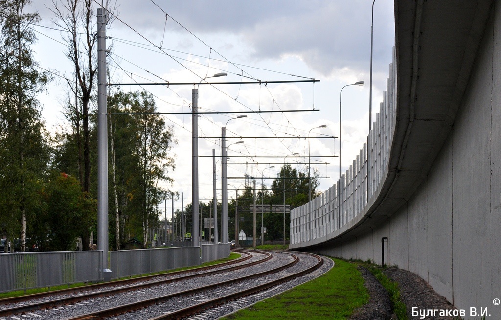 Saint-Petersburg — Track repairs