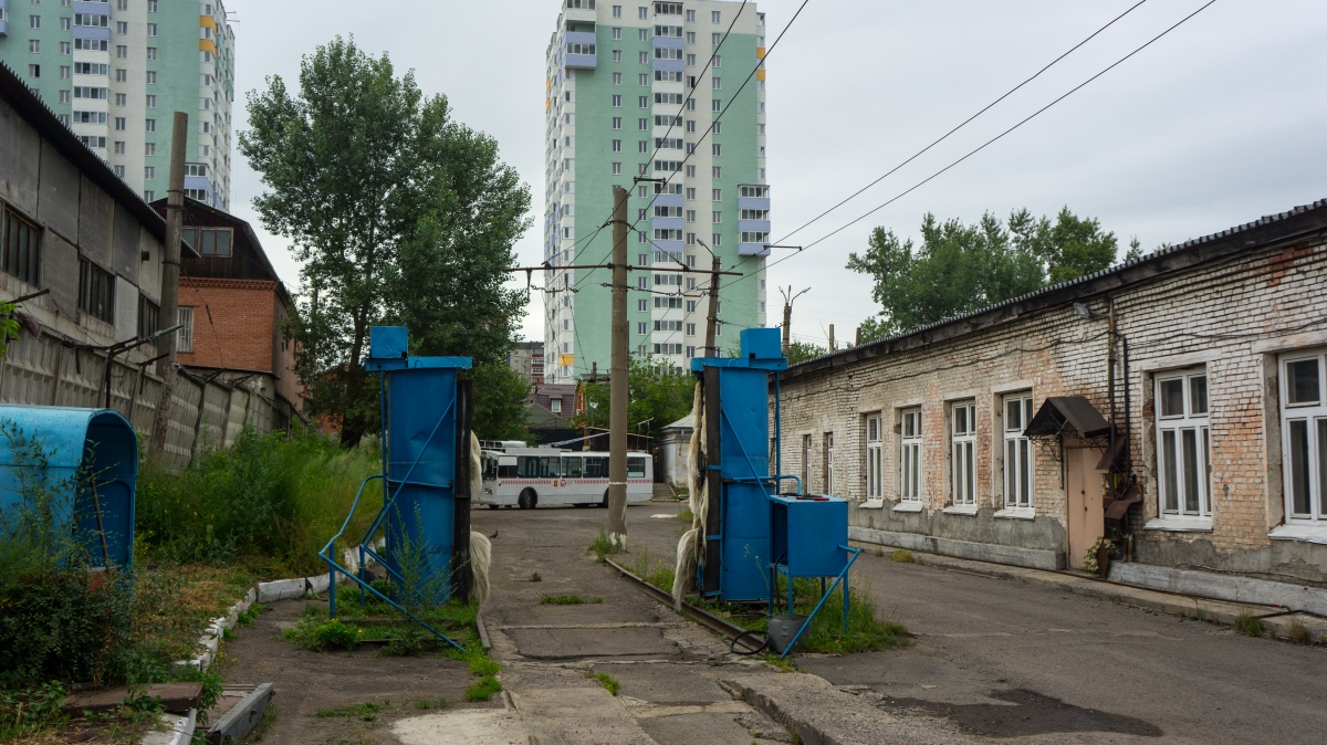 Krasnojarsk — Trolleybus Lines and Infrastructure