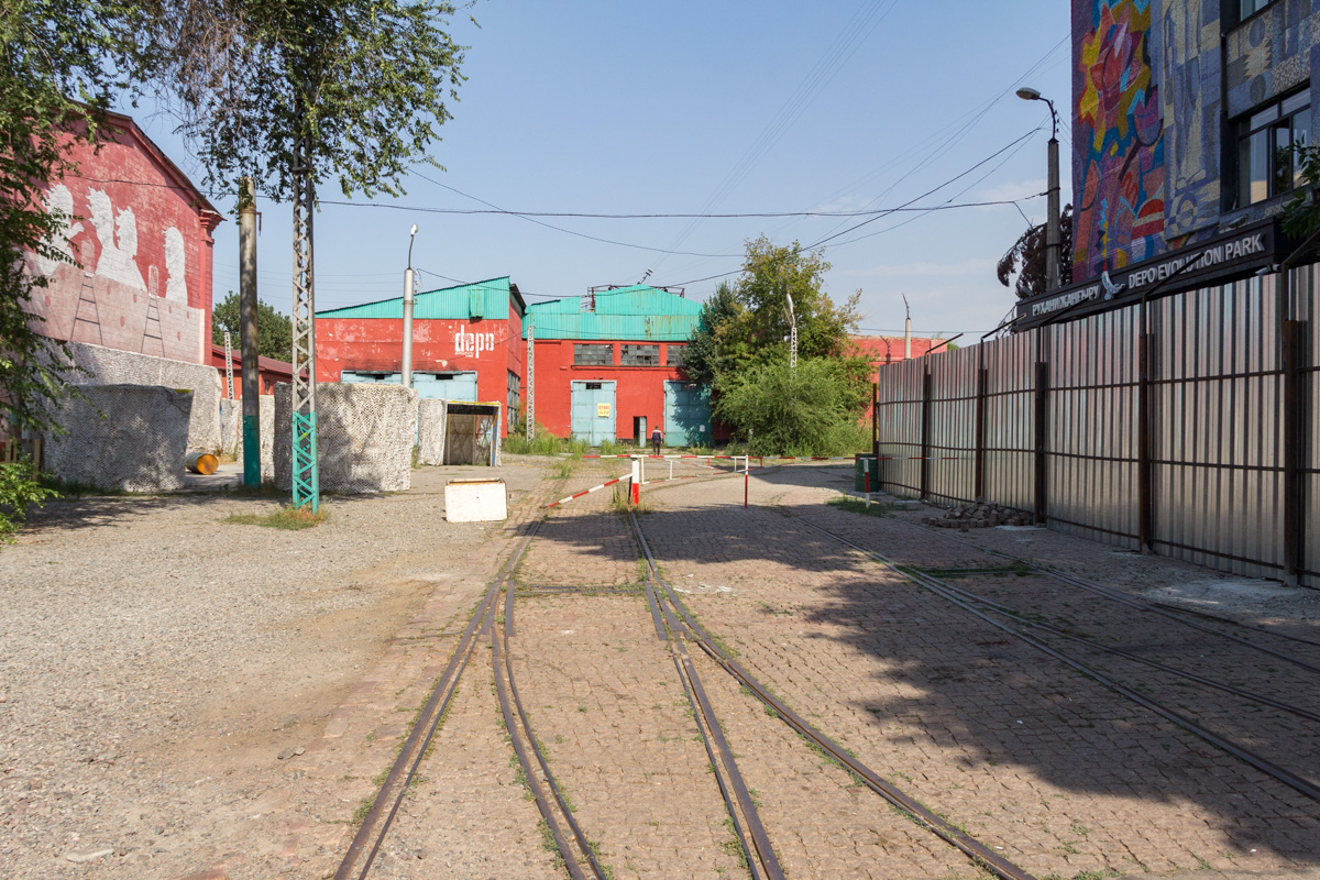 Ałmaty — Tramway depot