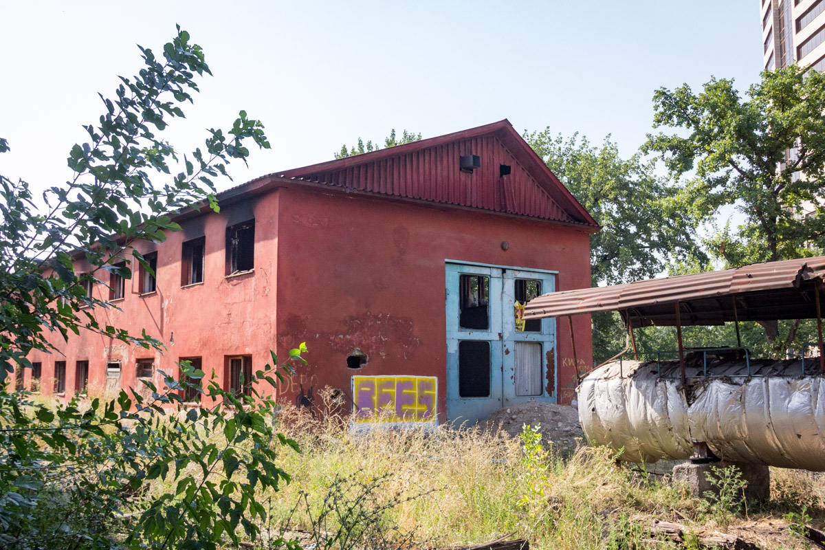 Ałmaty — Tramway depot