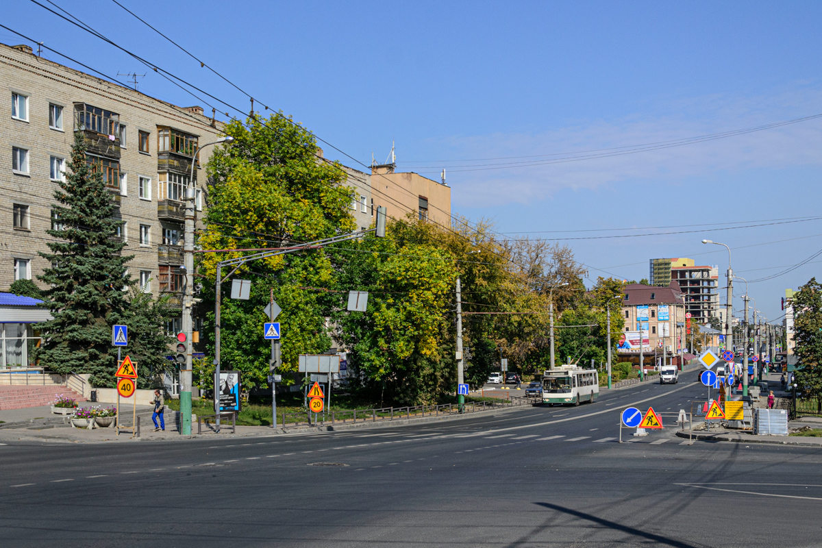 Penza — Trolleybus lines — Downtown