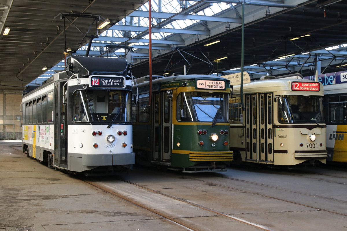 Антверпен — Экскурсия на трамваях 6202 и 42 в Генте (15/09/2019)