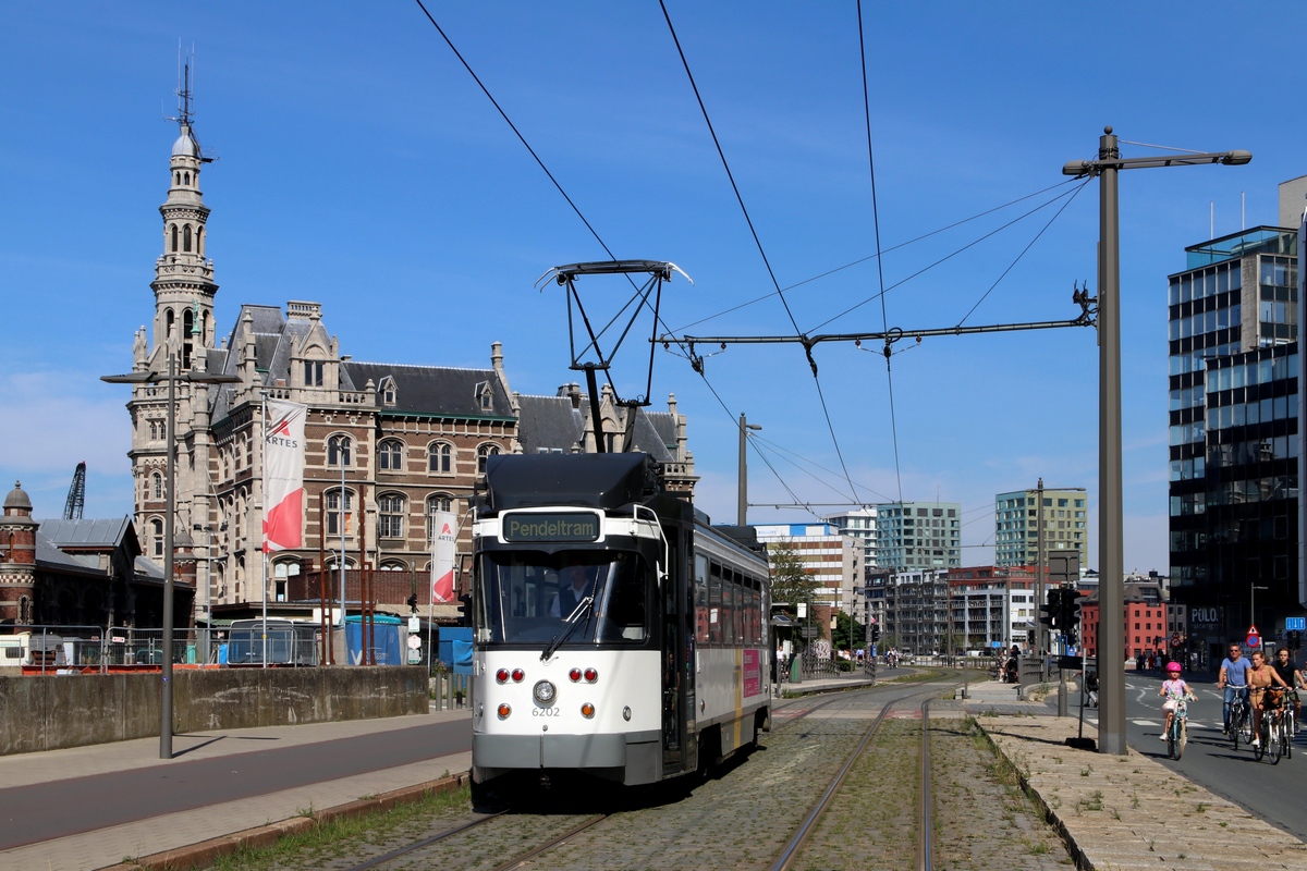 Антверпен — Экскурсия на трамваях 6202 и 42 в Генте (15/09/2019)