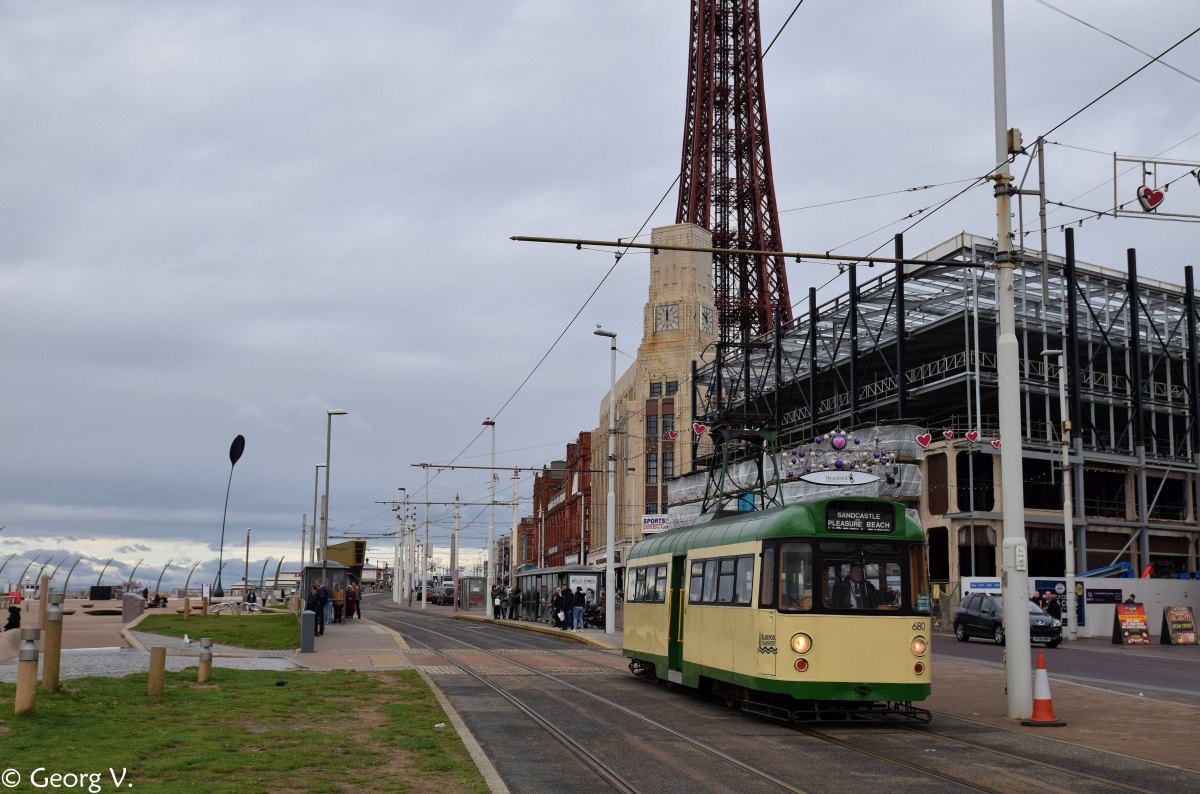 Блэкпул, Blackpool Railcoach № 680