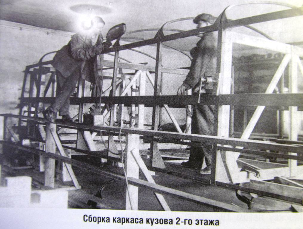 Yaroslavl — Historical photos; Moscow — Historical photos — Double-Decker trolleybuses (1937-1953)