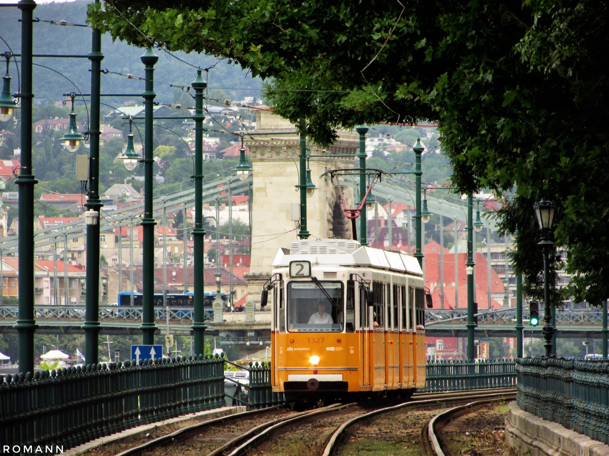 Budapest, Ganz-Hunslet KCSV7 Nr. 1327