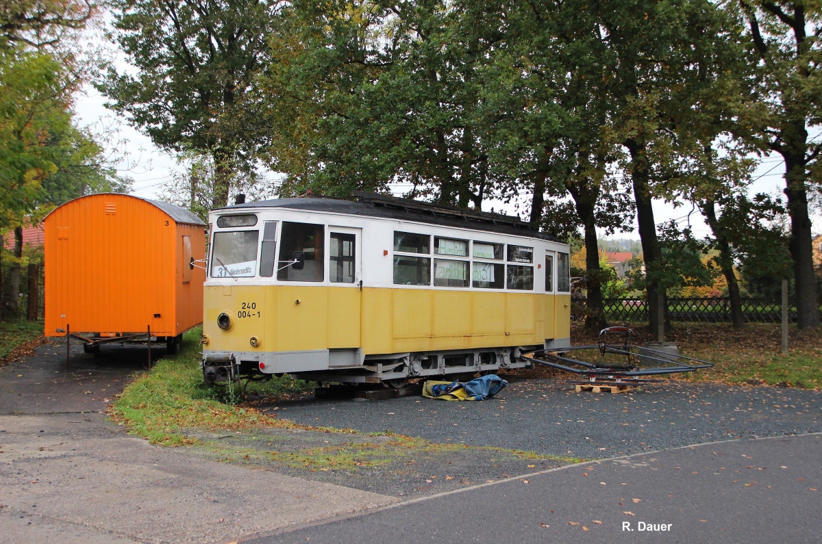 Дрезден, Двухосный моторный Gotha № 240 004; Дрезден — Междугородная трамвайная линия «Локвицталбан» Нидерседлиц — Крайша (1906-1977)
