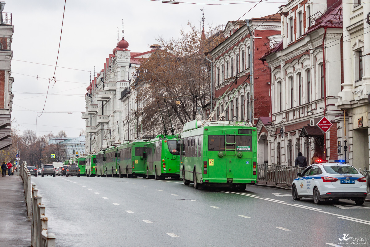 Казань, Тролза-5275.03 «Оптима» № 2362; Казань — ДТП и прочие происшествия с электротранспортом