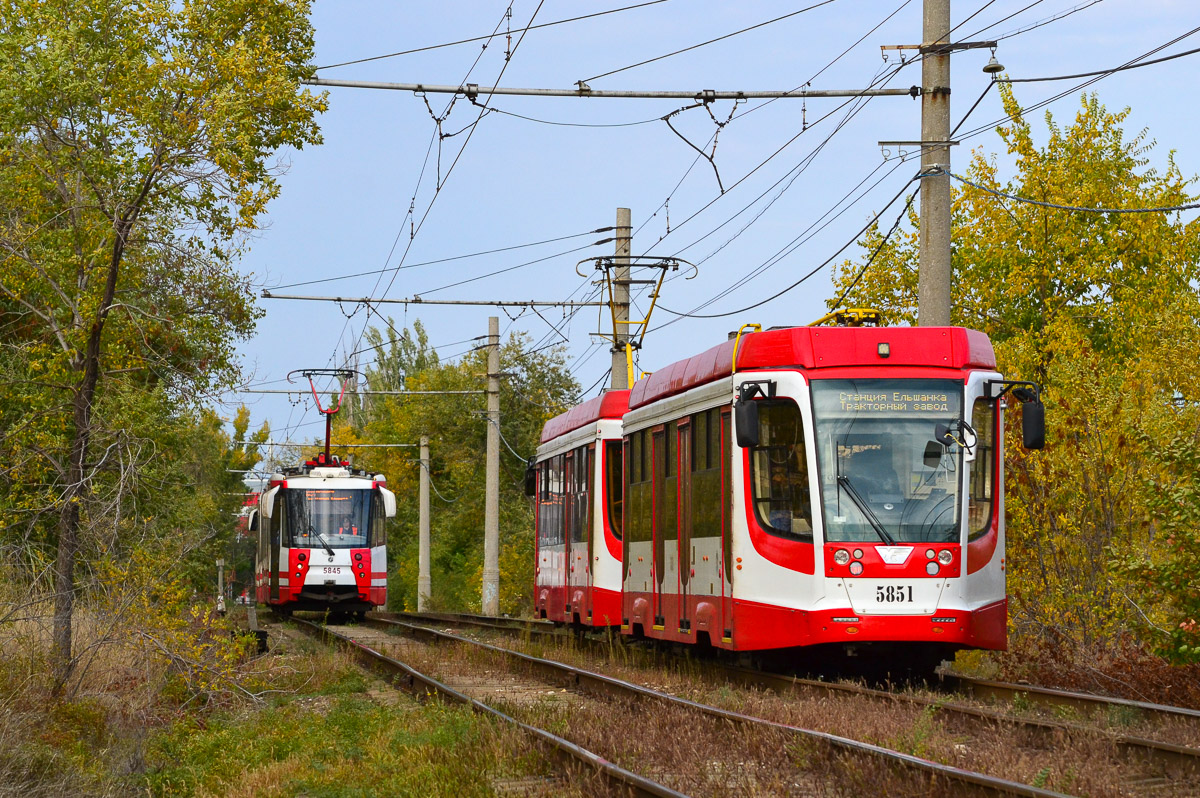 Volgograd, 71-154 (LVS-2009) # 5845; Volgograd, 71-623-03 # 5851
