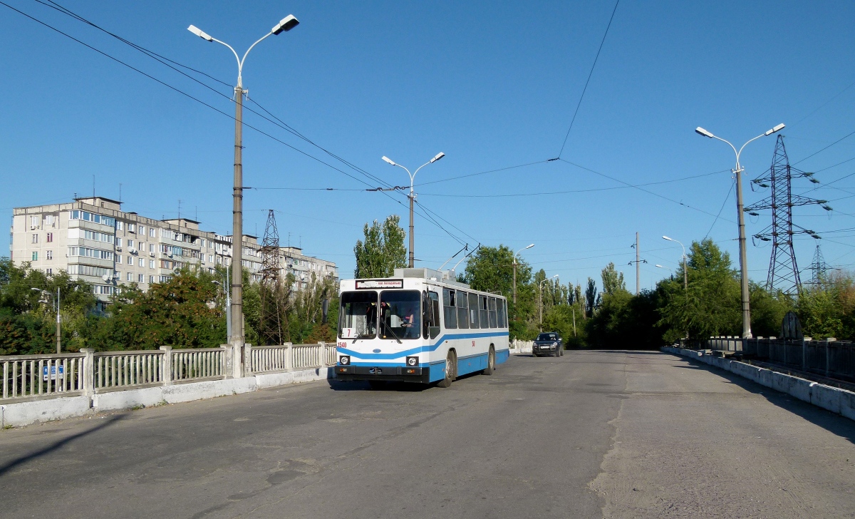Dnipras — Trolleybus Lines and Infrastructure