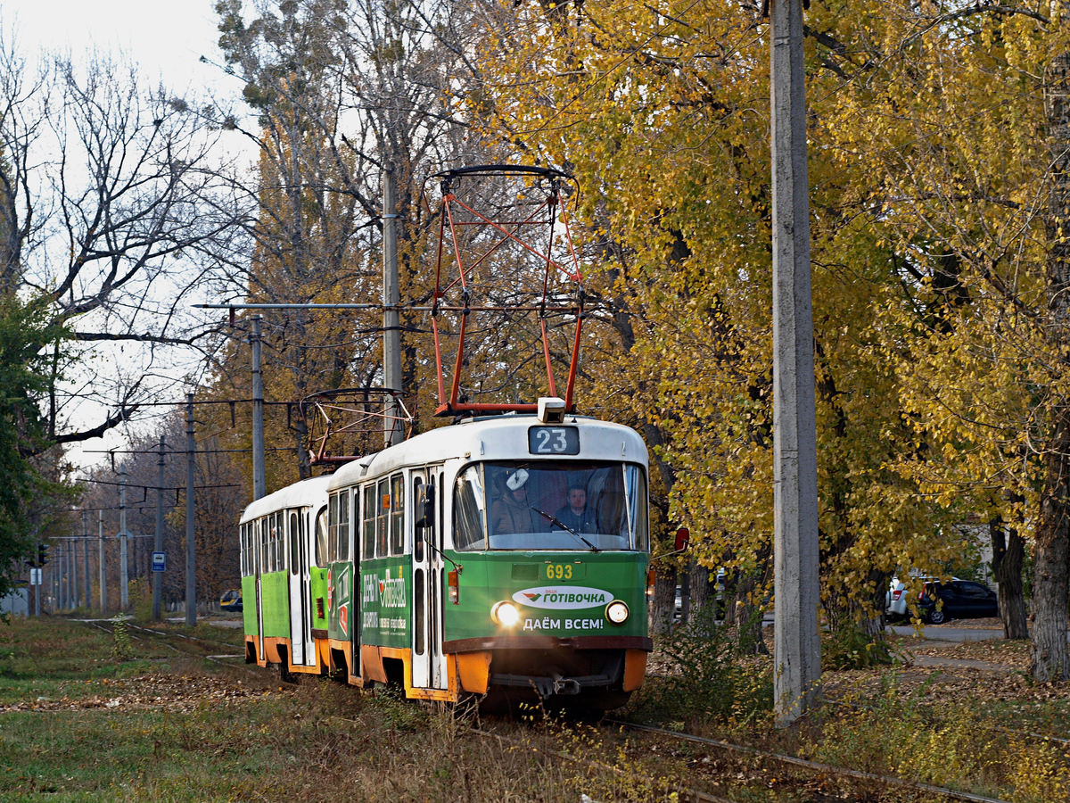 Харьков, Tatra T3SU № 693
