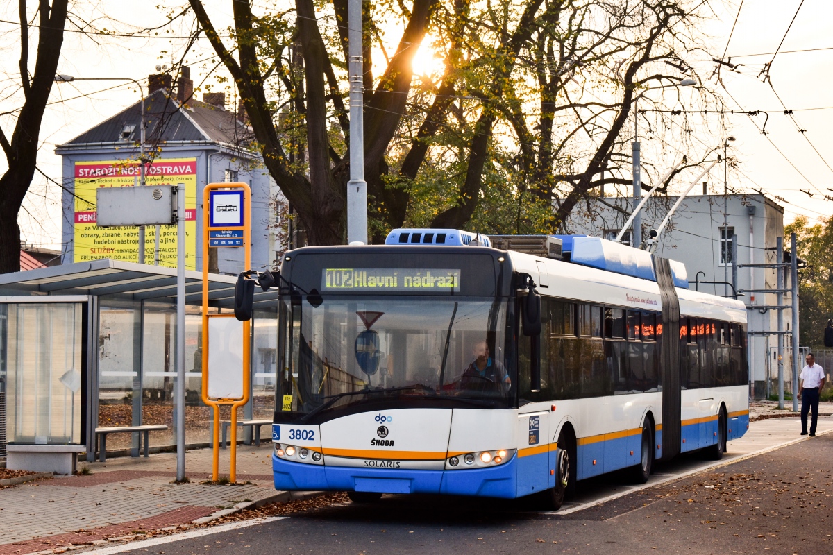 Ostrava, Škoda 27Tr Solaris III č. 3802