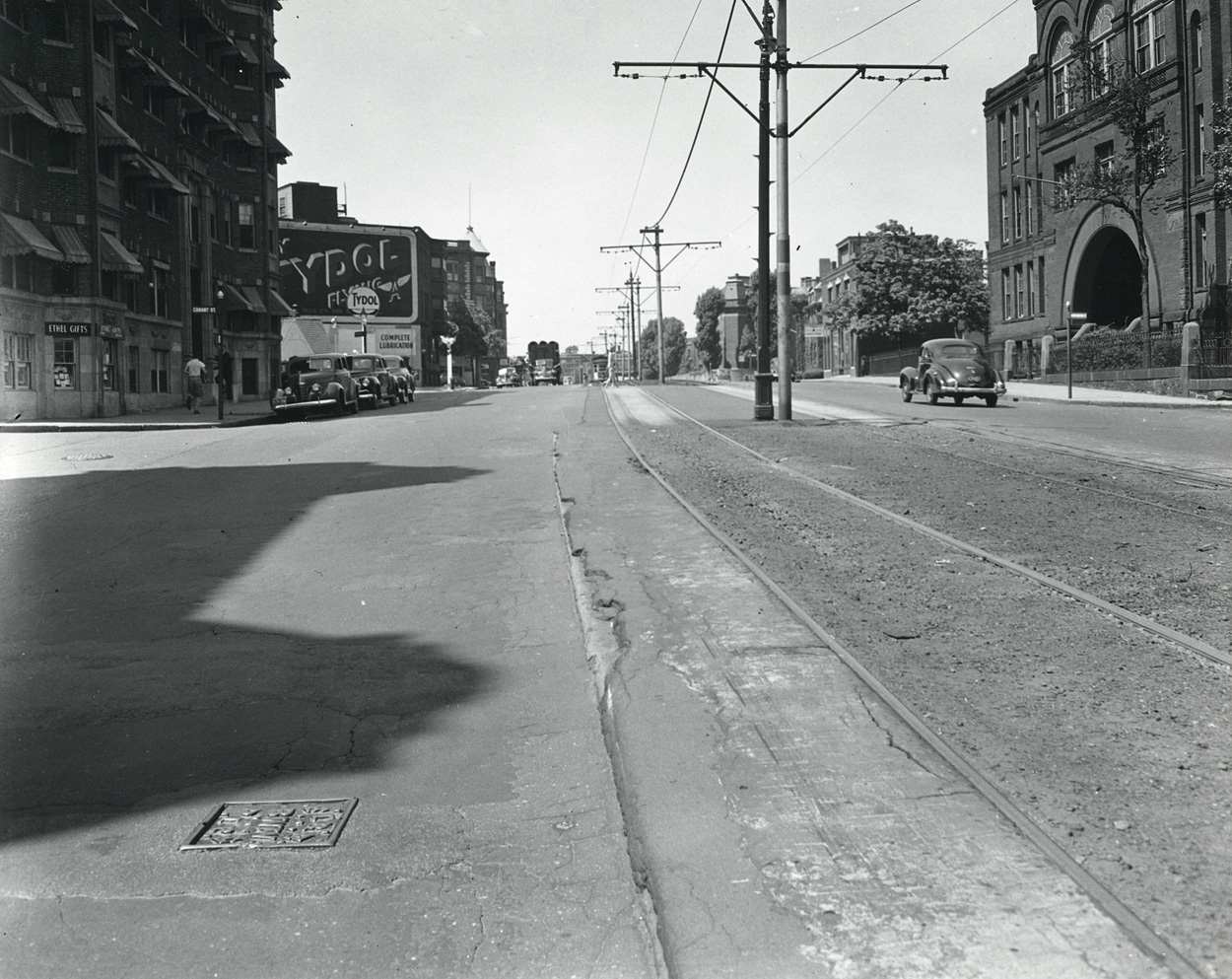 Бостон — Старые фотографии — Трамвай