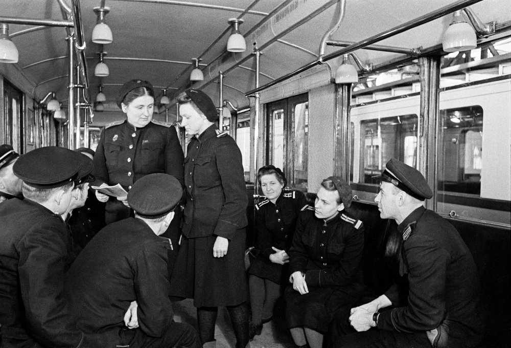 Moszkva — Metropolitan — historical photos (1933-1991)