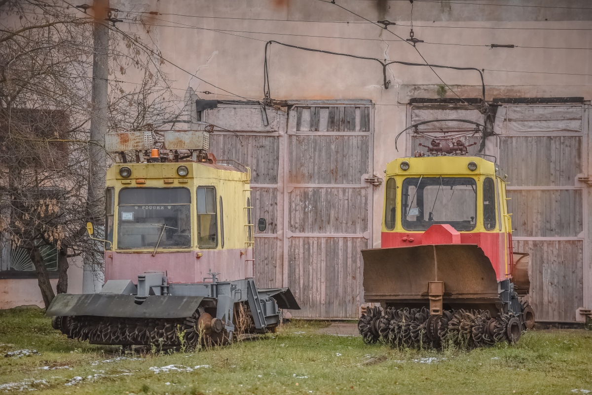Tverė, VTK-01 nr. 411; Tverė, GS-4 nr. 407; Tverė — Service streetcars and special vehicles