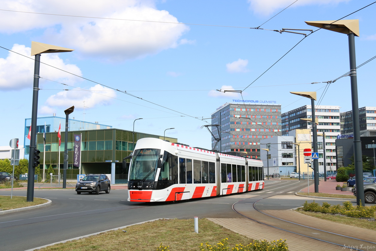 Tallinn, CAF Urbos AXL — 511