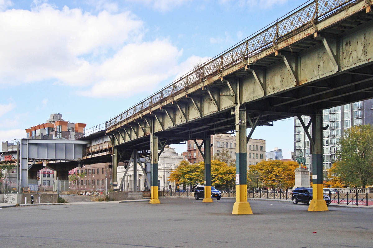 New York City — Subway and Elevated — Lines and Stations