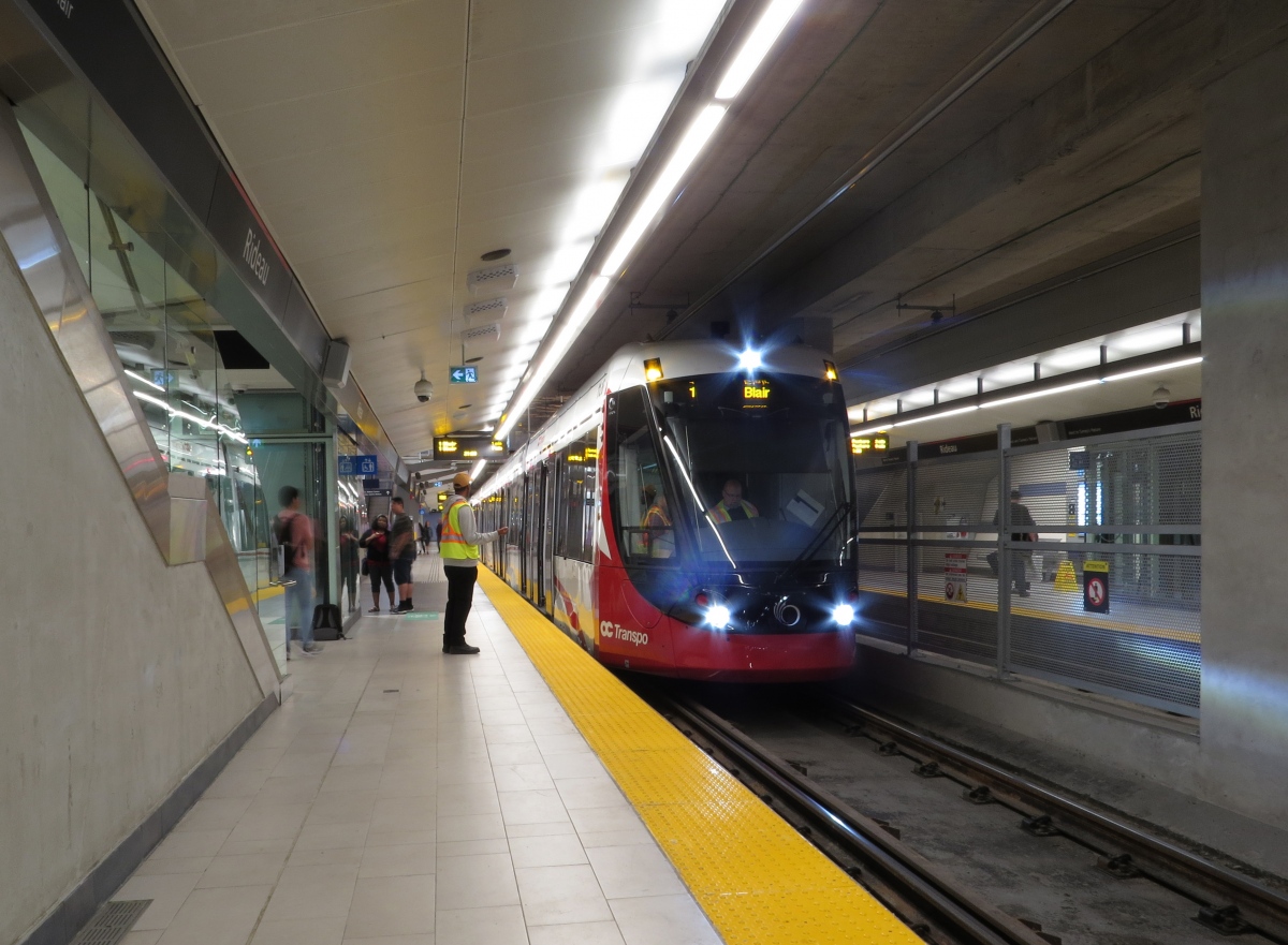 Ottawa — Line 1 (Confederation Line) — Light Rapid Transit Line — Stations