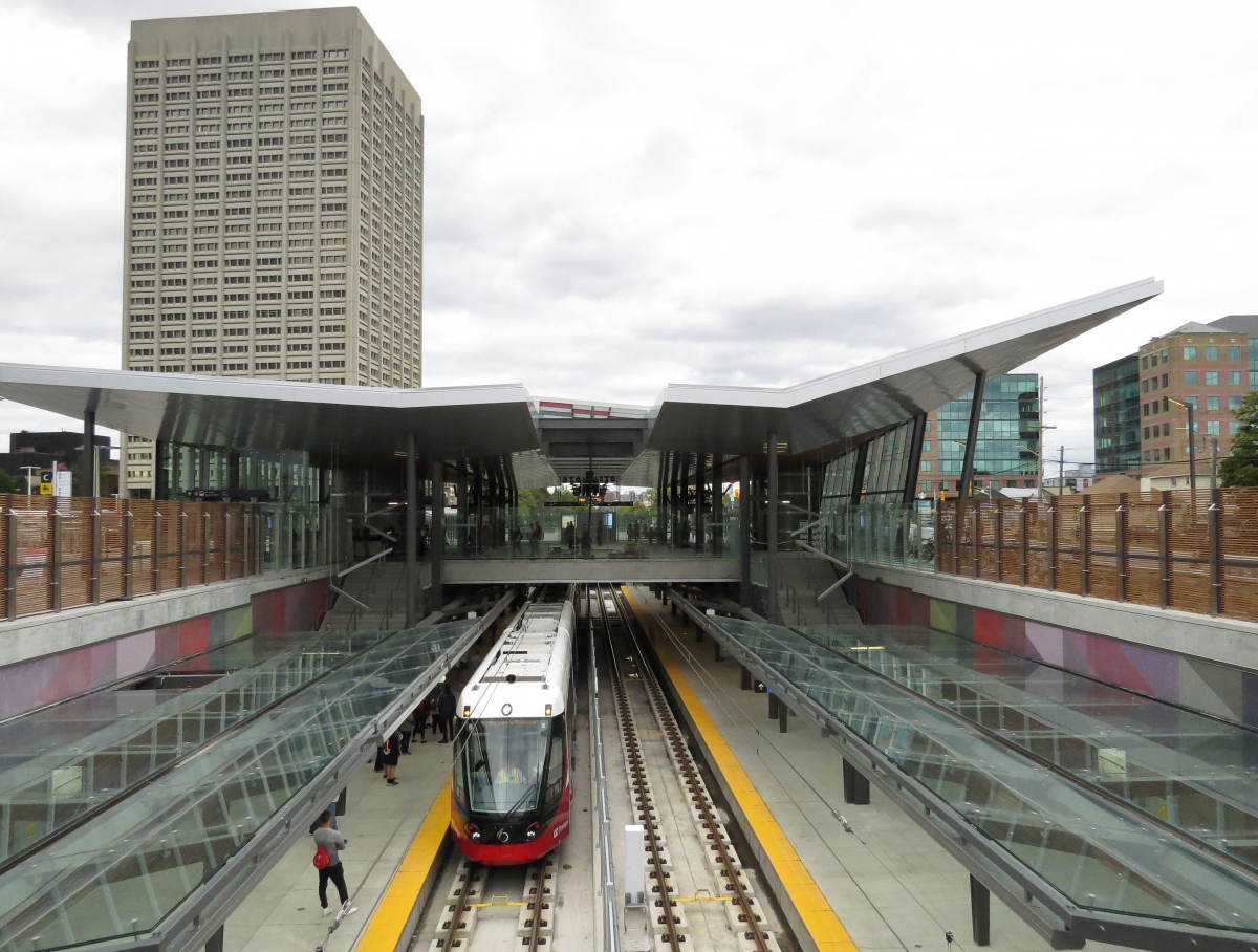 Ottawa — Line 1 (Confederation Line) — Light Rapid Transit Line — Stations