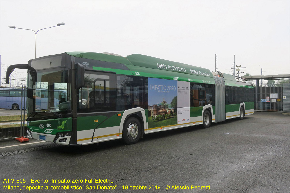 Милан, Solaris Trollino IV 18 Kiepe № 805