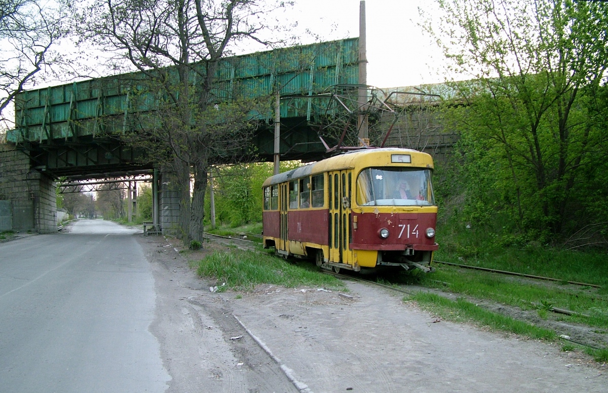 Zaporizhzhia — Tram lines