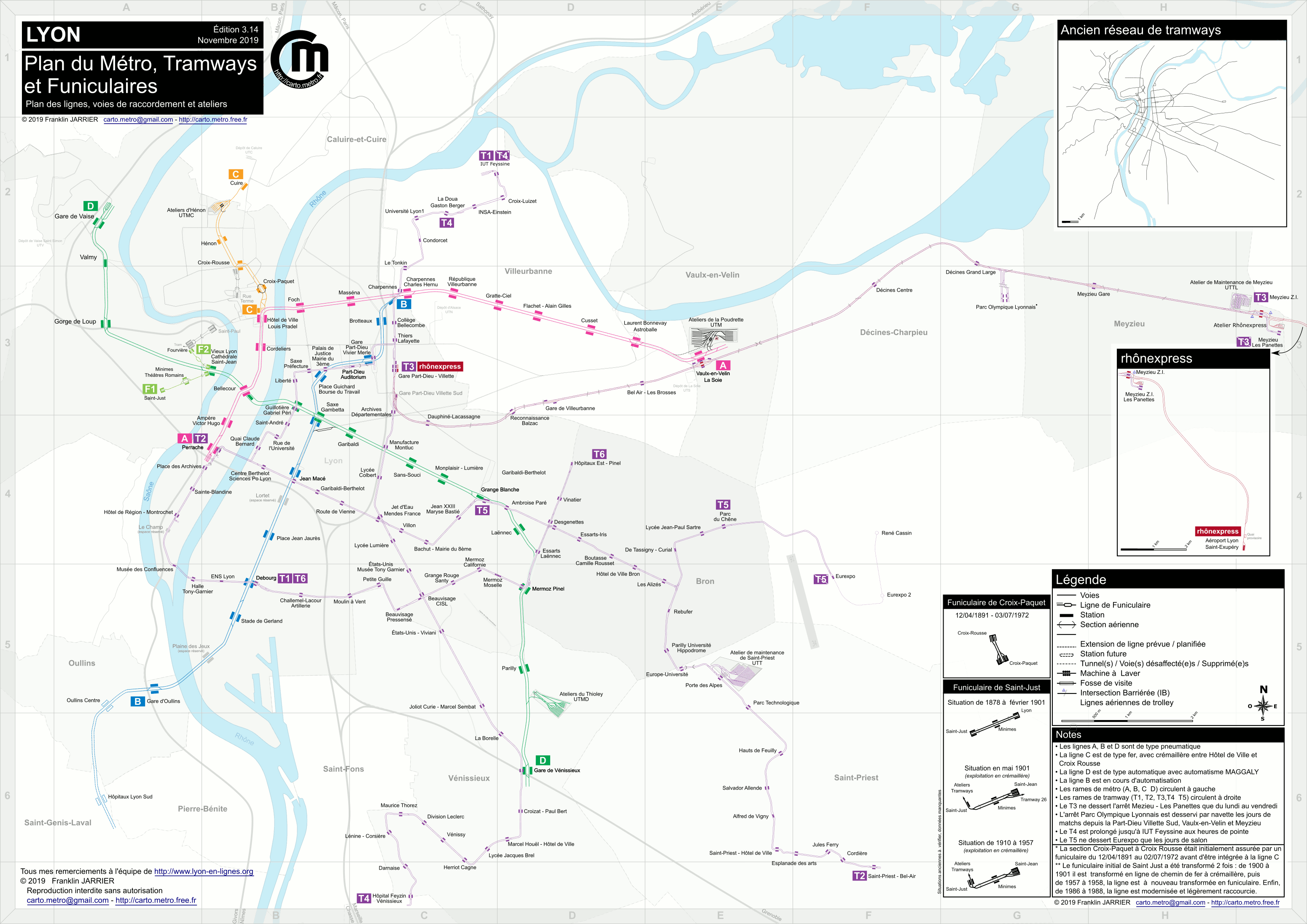 Lyon — Maps