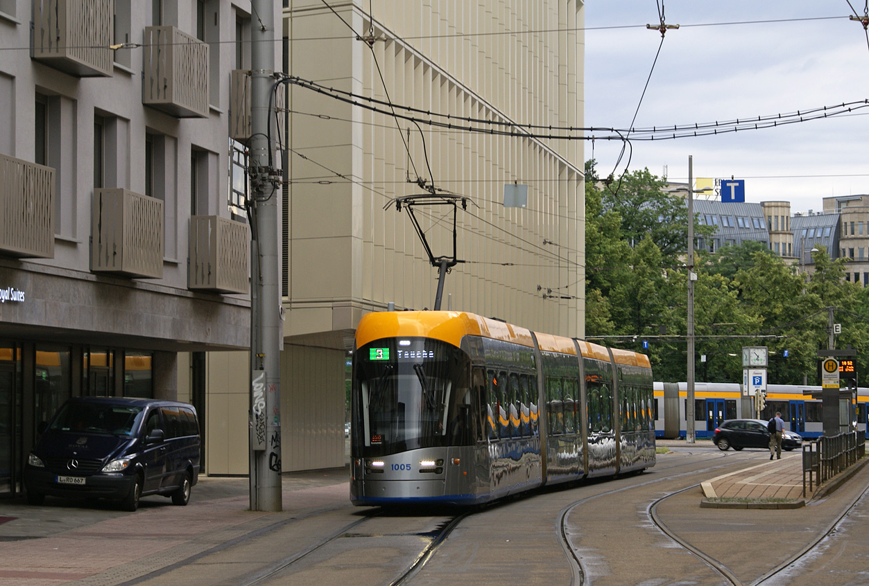Лейпциг, Solaris Tramino Leipzig (NGT10) № 1005
