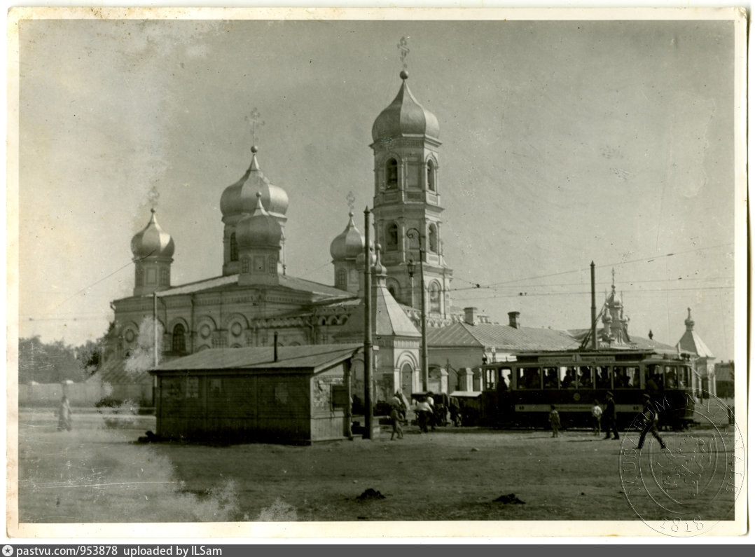 Самара — Исторические фотографии — Электрический трамвай (1914-1920)