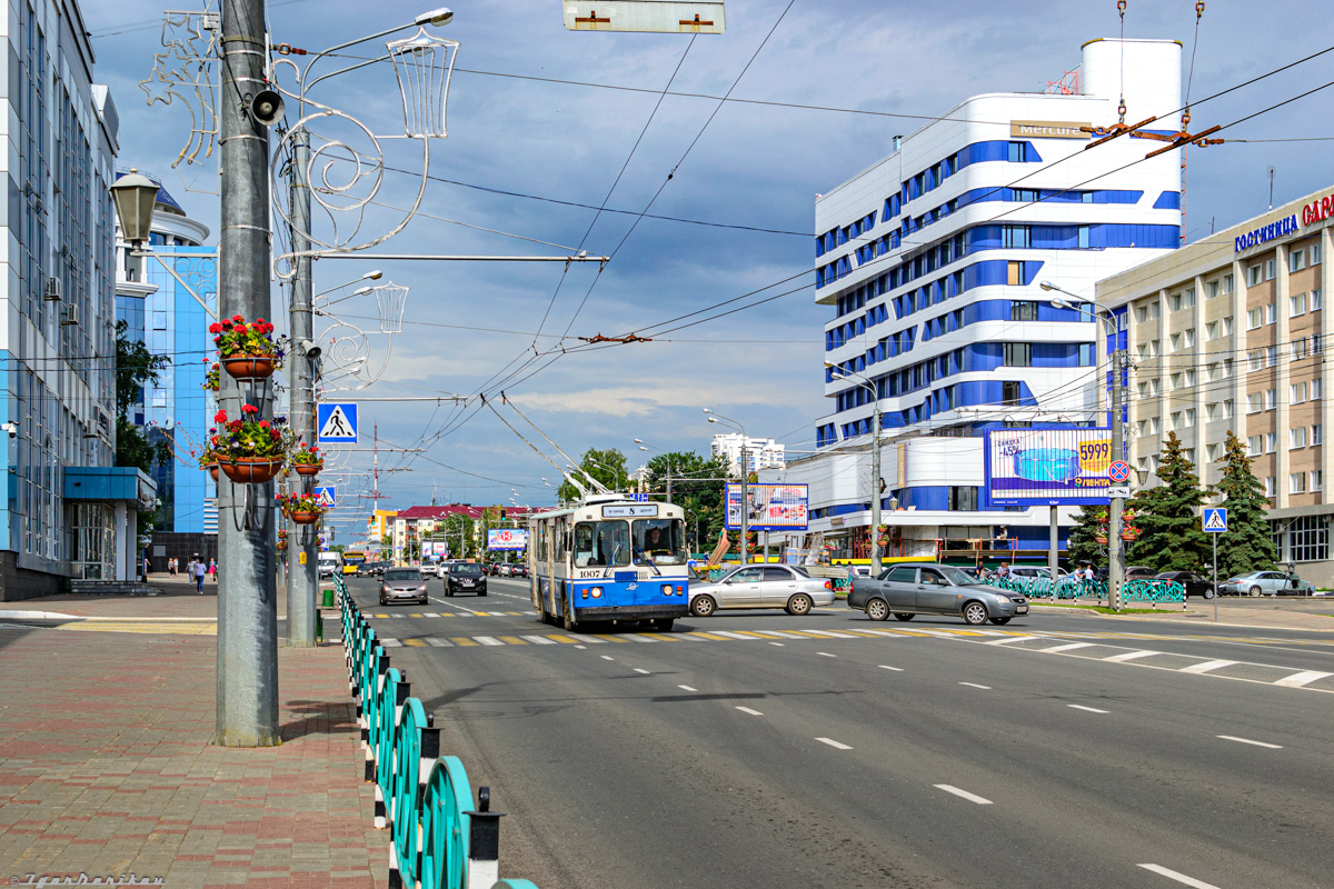 Szaranszk — Trolleybus Lines — City Center