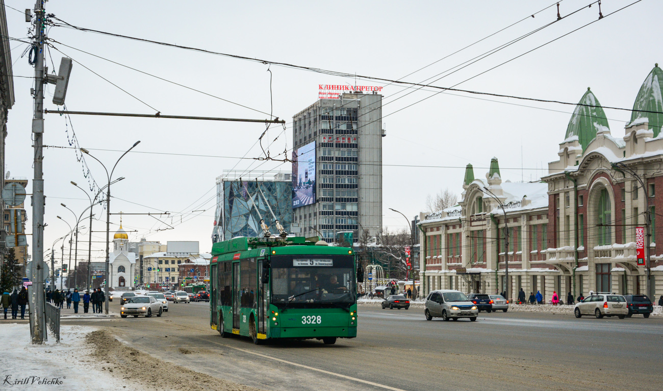 Novosibirsk, Trolza-5265.00 “Megapolis” Nr 3328